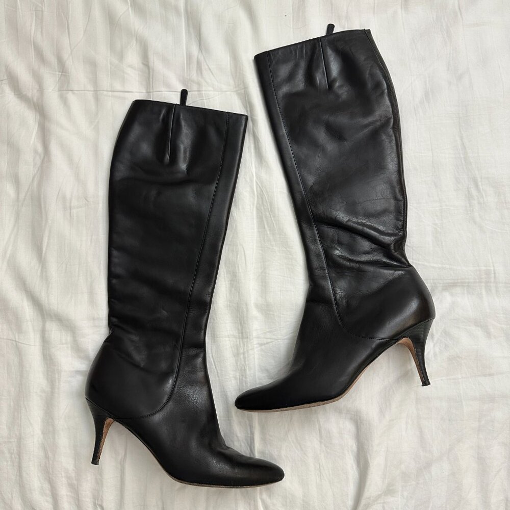 Cole Haan Carlyle Black Leather Boot 11